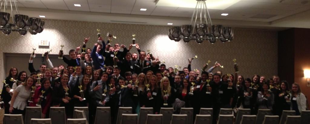 122 DECA students compete, 83 qualify for states