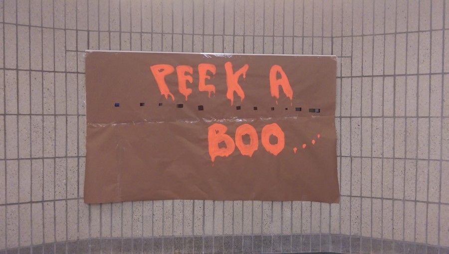 Student art of the week: Peek-a-boo!