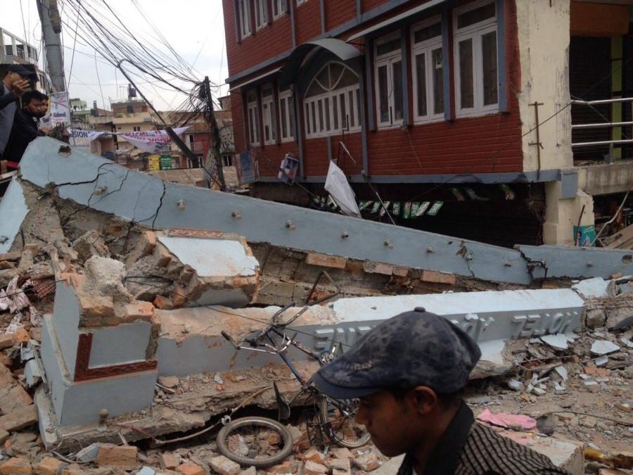 Major earthquake again shakes already devastated Nepal