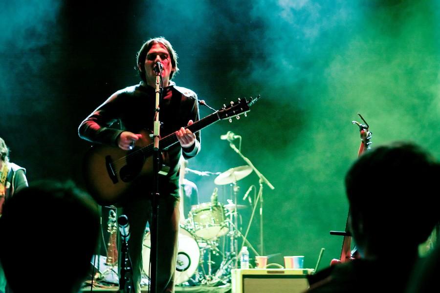 Conor+Oberst+of+Bright+Eyes+performs+at+the+gay+club+Lied+Center+in+Lawrence%2C+KS+on+October+23%2C+2007