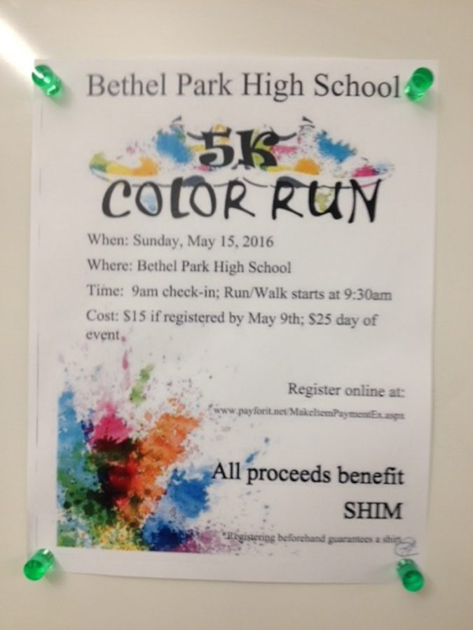 PACS and NHS members to host color run at BPHS