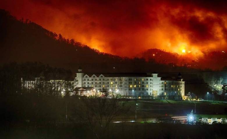 Wild+fires+continue+to+spread+in+Tennessee.
