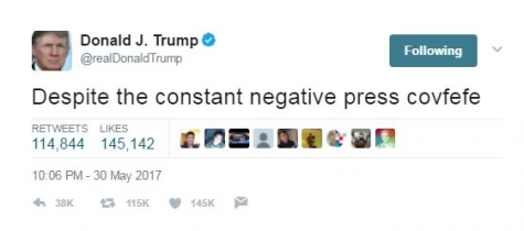 Hawk Eye staff scrambles to determine the meaning of covfefe