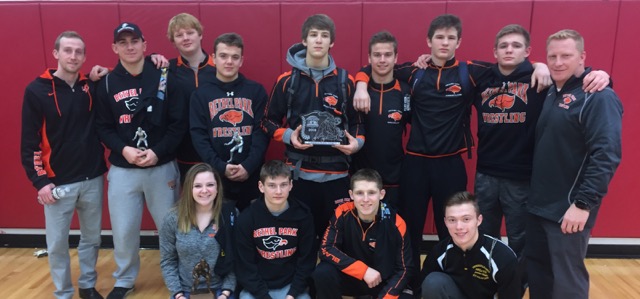 Wrestling team finishes in 4th place at Allegheny County Tourn.
