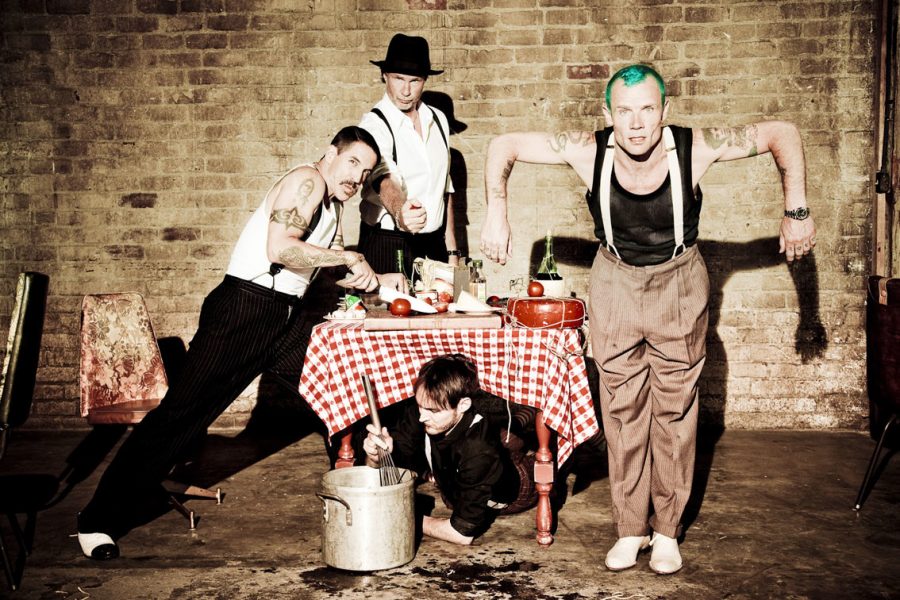The American band Red Hot Chili Peppers.