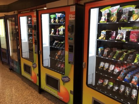 Vending machines will soon serve healthier options.