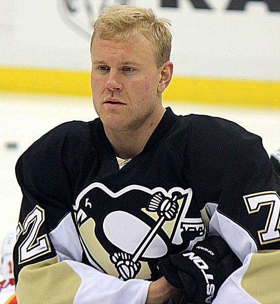  Pittsburgh Penguins forward Patric Hornqvist during a game against the Calgary Flames, December 12, 2014, at Consol Energy Center in Pittsburgh, PA.
