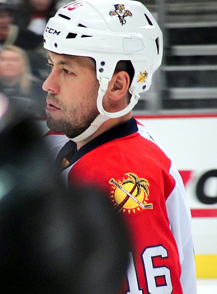 Florida Panthers forward Marco Sturm skates against the Pittsburgh Penguins, March 9, 2012 at Consol Energy Center in Pittsburgh, PA.
	