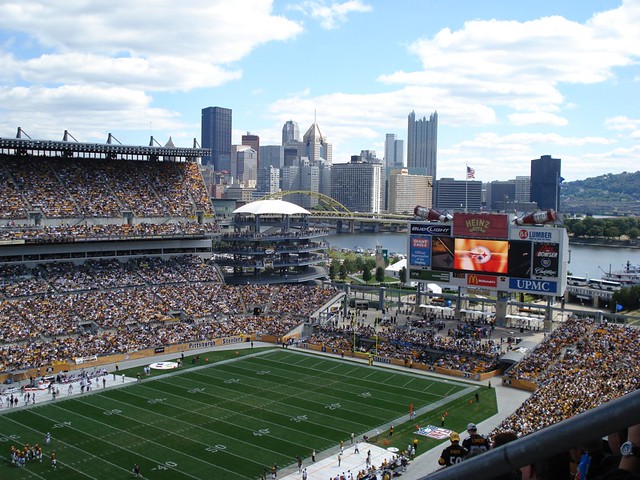 Heinz Field for the Steelers in 2009.