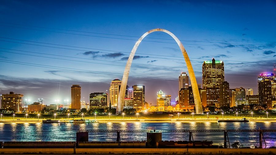 The Arch in St. Louis, Missouri