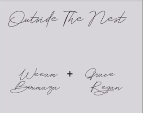 Weeam Boumaza and Grace Regan discuss current topics of interest in their Outside the Nest podcast.