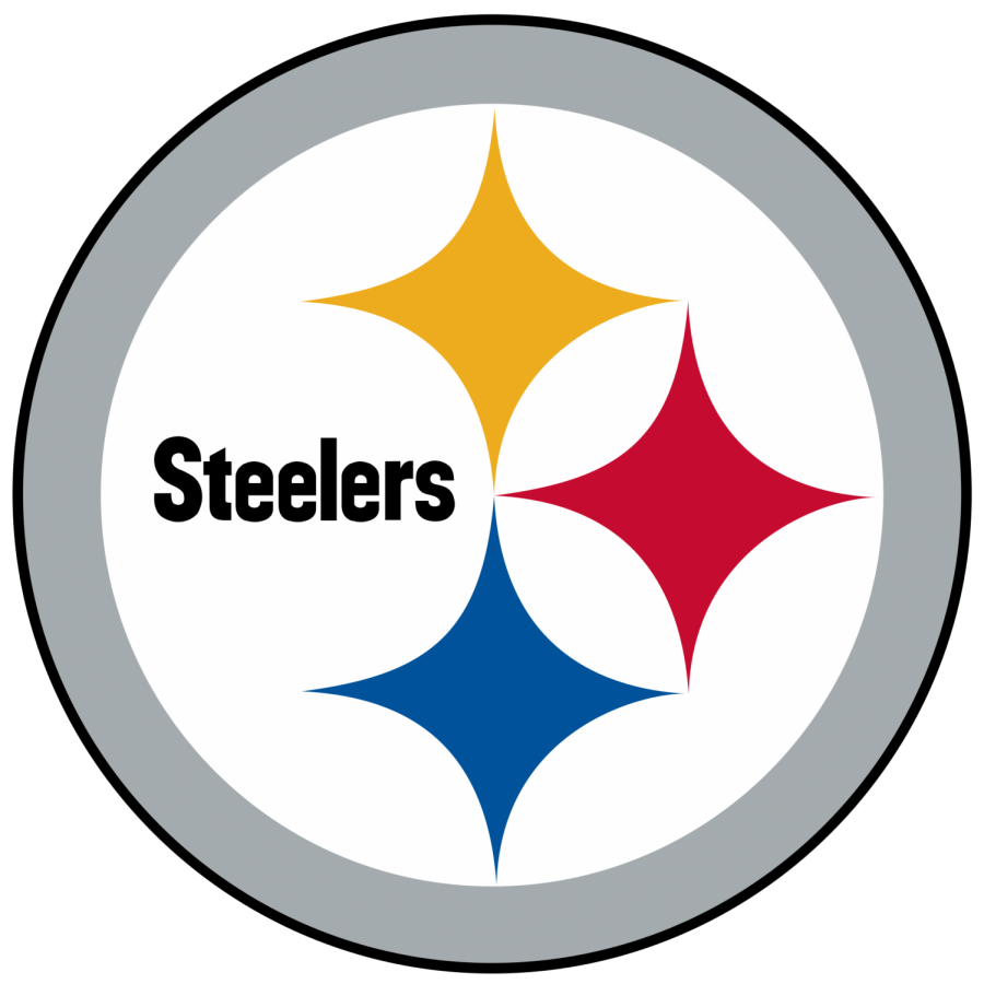 Logo for the Pittsburgh Steelers of the National Football League. Based on a logo originated by U. S. Steel and used by AISI to promote the steel industry.
