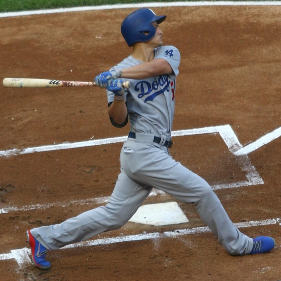 Seager for the 2017 Los Angeles Dodgers