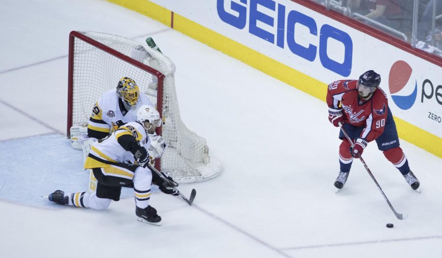 Pittsburgh Penguins vs. Washington Capitals in Game Seven of the Eastern Conference Second Round during the 2017 NHL Stanley Cup Playoffs at Verizon Center on May 10, 2017 in Washington, DC.