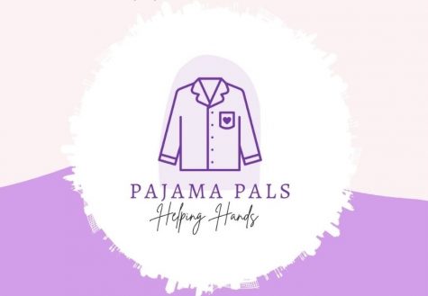 The Pajama Pals logo designed by Merris Gable. The Pajama Pals drive at BPHS is running throughout the month of December.