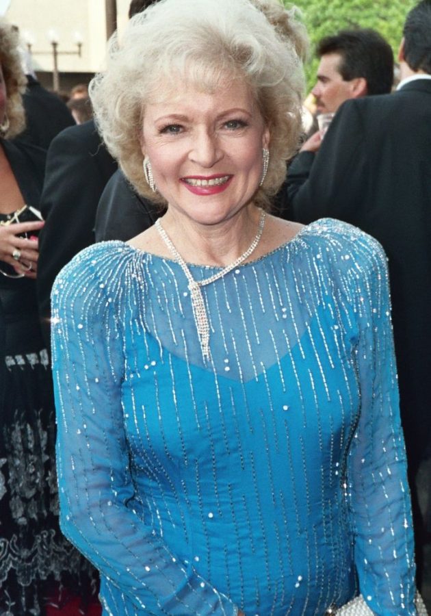 Betty White at the 1988 Emmy Awards.  White passed away Dec. 31, 2021.
