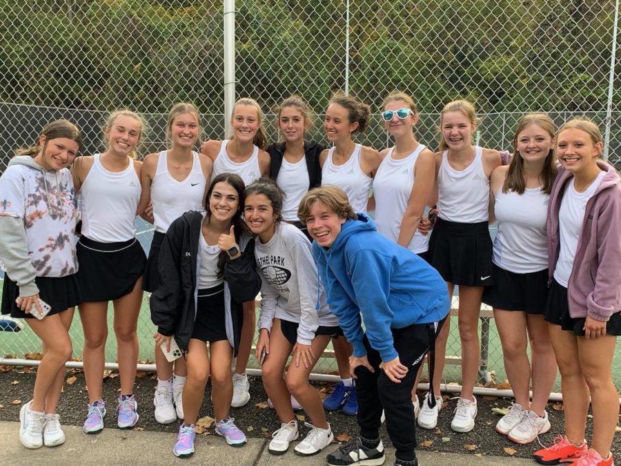 The+girls+tennis+team+is+in+the+semifinals+of+the+WPIAL+playoffs.