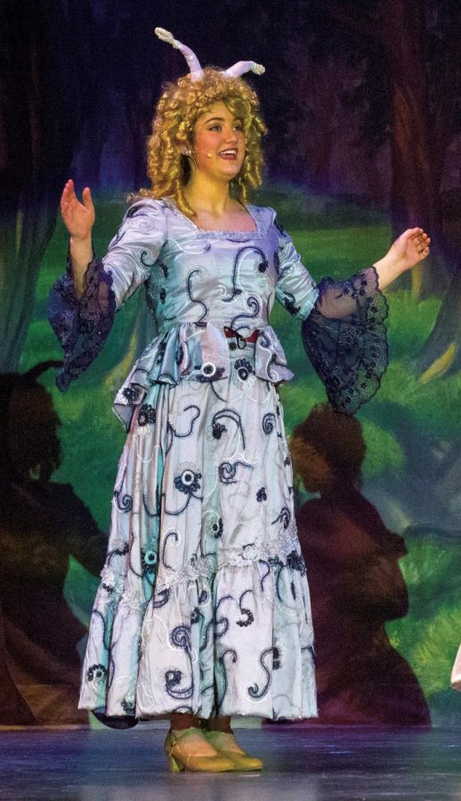 Bell as Marie/Fairy Godmother in last years production of Cinderella