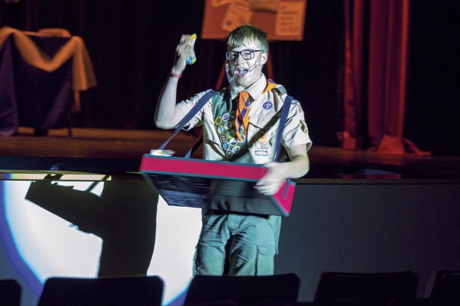 Muench as Chip Tolentino in The 25th Annual Putnam County Spelling Bee