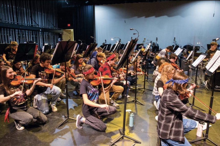 Students+perform+in+Electrify+Your+Strings+on+Jan.+6+in+the+BPHS+auditorium.