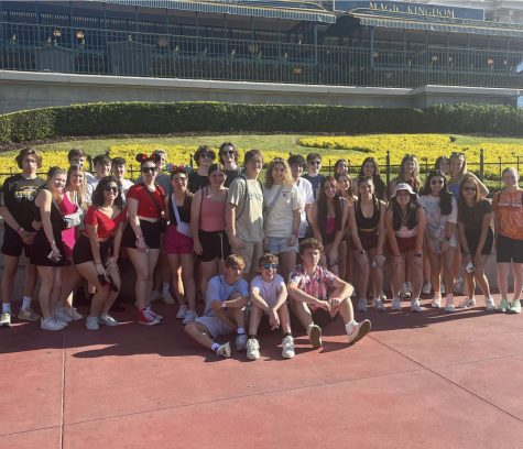 BP DECA at Magic Kingdom during their trip to Orlando for the International Conference.