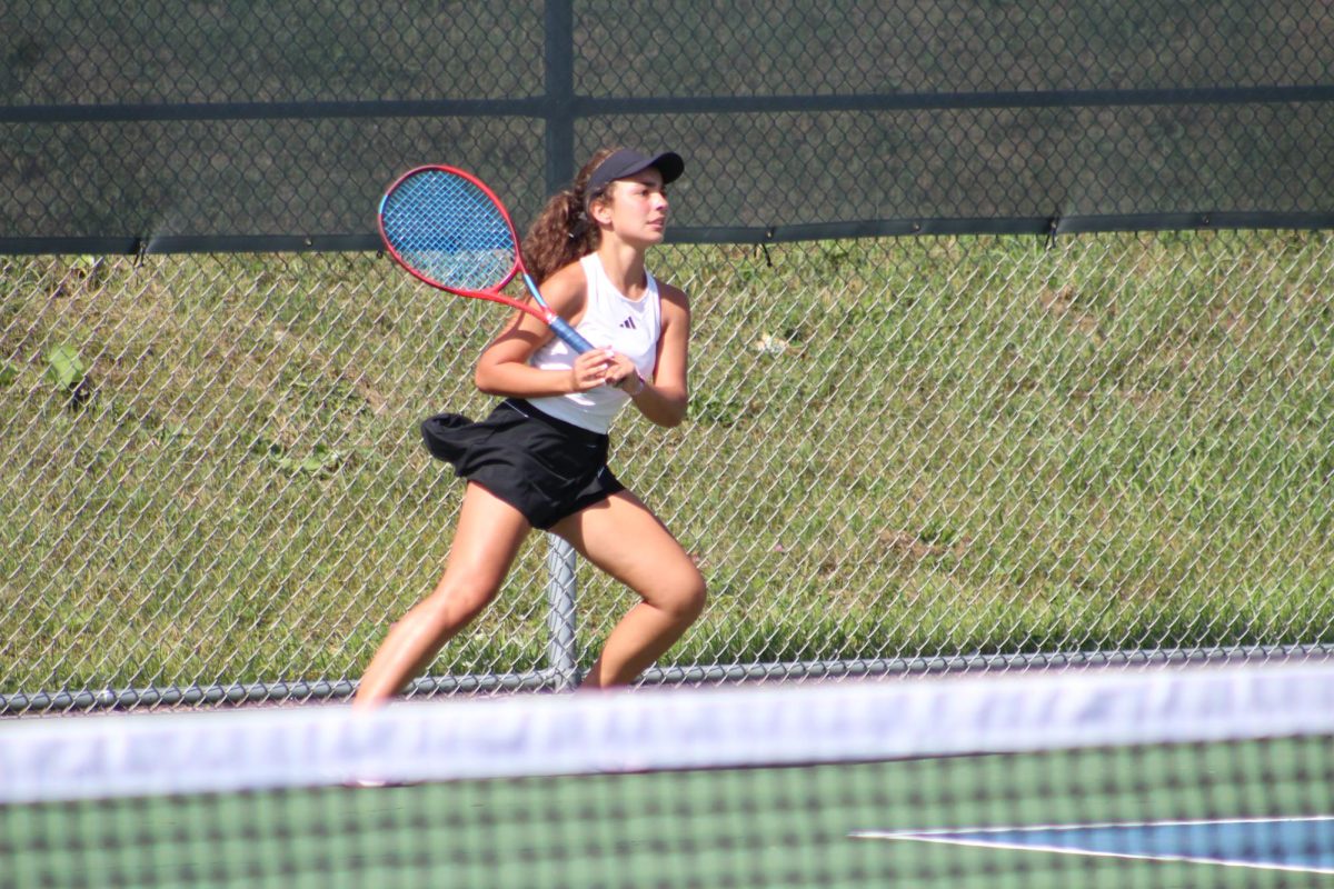 Cami+Fisher+battles+Mt.+Lebanons+Cunningham+in+the+section+singles+finals+on+Sept.+14.