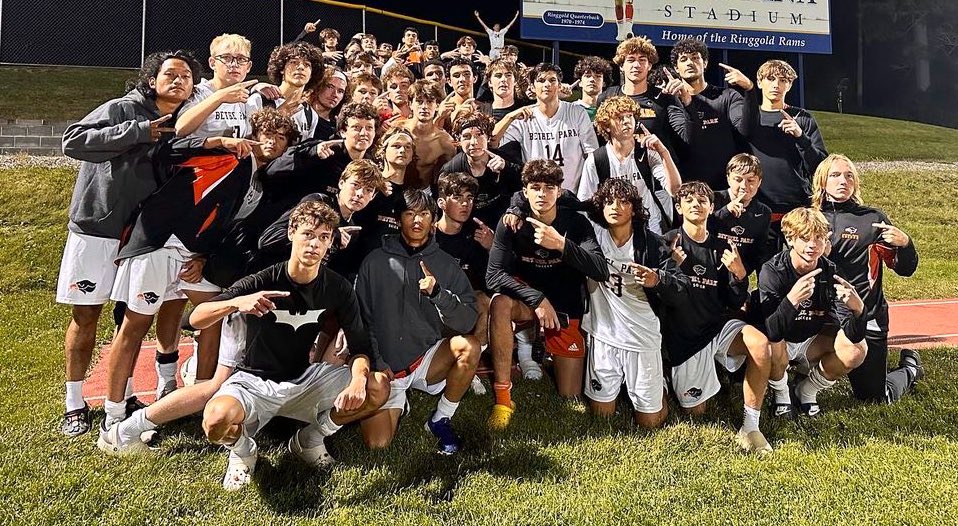 Boys soccer team is No. 1 in Section 3-3A after win over Ringgold Tuesday night.

Photo credit: @BPHawksboyssoc1 via X (Twitter)