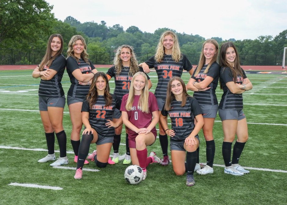 The girls soccer team recognized its nine seniors before their game against Baldwin on Wednesday.

Photo credit: M&M Photography