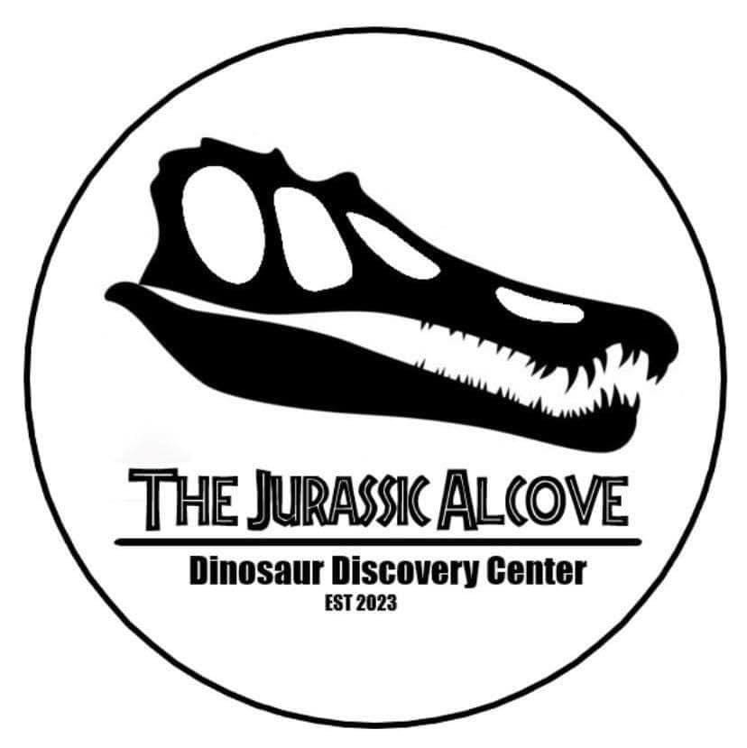 The logo for the brand-new Jurassic Alcove, a Dinosaur Discovery Center.

Bianco's Jurassic Alcove will open on Oct. 5 at Fairgrounds Building 8 in South Park and will feature authentic life-size replicas of dinosaurs.

Photo courtesy of Dominic Bianco.