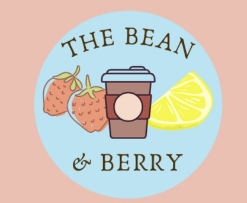 The Bean and Berry logo designed by Joie Sprandle, Abby Griffith, and Anastacia Antonucci.