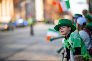 A young boy attends the St. Patrick's Day Parade in Cleveland on March 17, 2022.

Photo by Erik_Drost via Wikimedia Commons