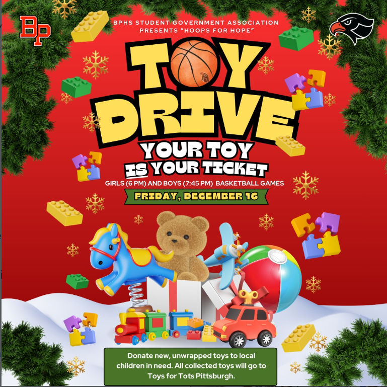 BPHS supports Hoops for Hope holiday toy drive
