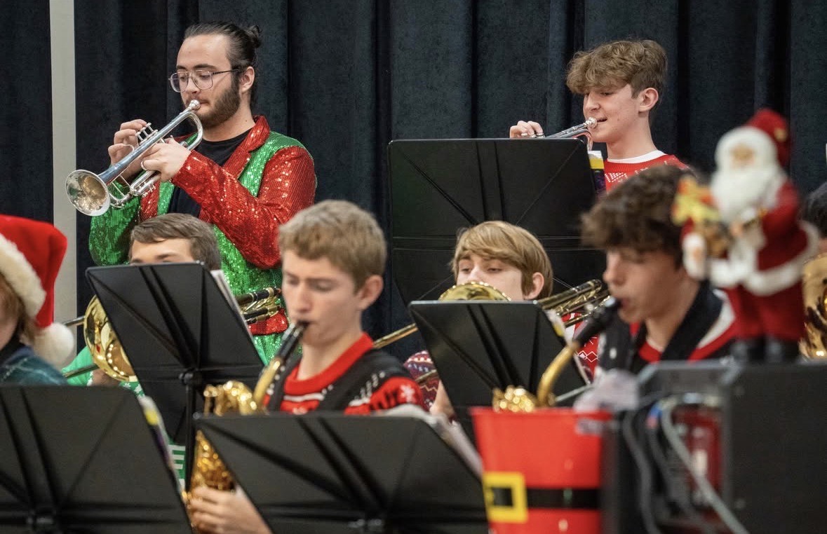 BPHS Jazz Ensemble at 2026 Tree Lighting