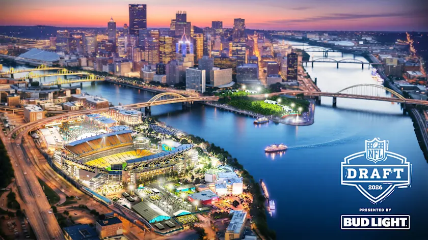 Pittsburgh reveals 2026 NFL Draft renderings